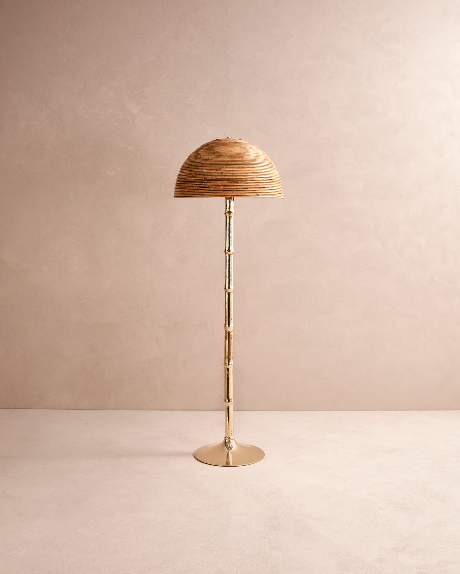 SINGLE BAMBOO FLOOR LAMP